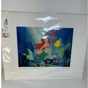 Disney Prints by Bruce McGaw Graphics Ariel Listen to me 6.5X9 Image